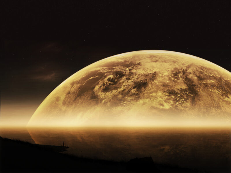 Обои edged, big, sci fi, Planets, moon