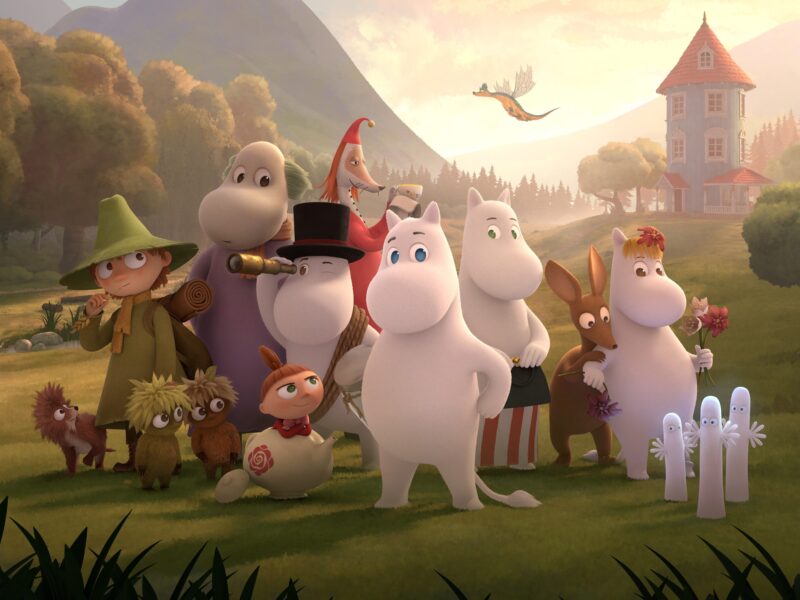 Обои Moominvalley, animated series, Sky One на рабочий стол.